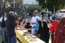 Kirchentag auf dem Weg