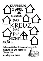 Plakat Kreuzweg
