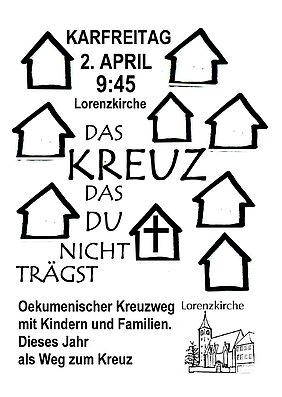 Plakat Kreuzweg