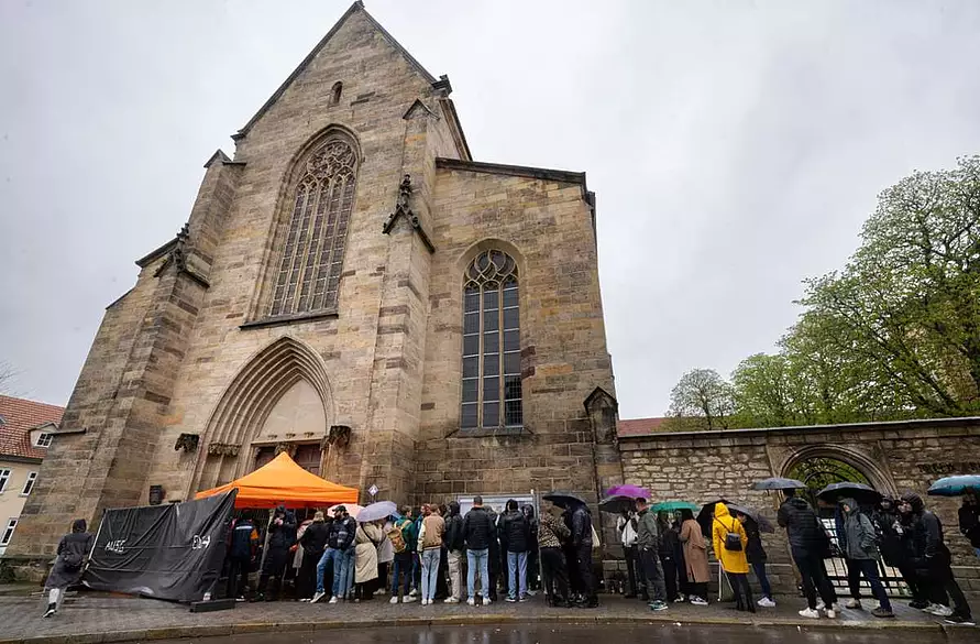 Rave in der Predigerkirche
