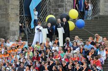 Kirchentag auf dem Weg