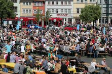 Kirchentag auf dem Weg