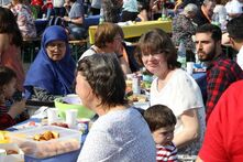 Kirchentag auf dem Weg