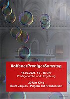 Seifenblasen in der Predigerkirche