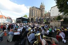 Kirchentag auf dem Weg