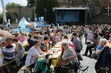 Kirchentag auf dem Weg