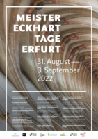 Plakat für die Vierten Meister Eckhart Tage Erfurt