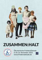 Plakat der Friedensdekade 2022